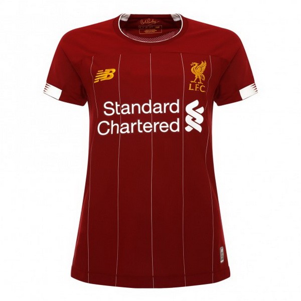 Camiseta Liverpool Replica Primera Ropa Mujer 2019/20 Rojo